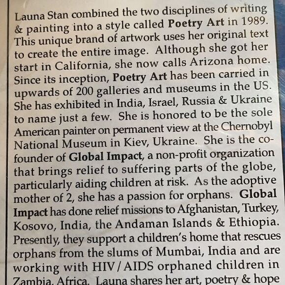 Launa Stan “Moments Take Flight” - Picture 8 of 12